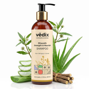 Vedix Dhavath Ayurvedic Strengthening Shampoo | 200 ml