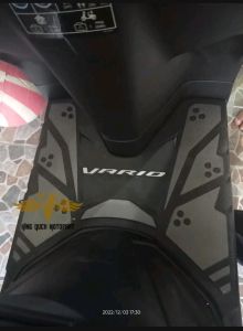 Karpet Motor NEW VARIO 125 150 Tahun 2018-2025 Premium Stainless Motopad27 anti slip