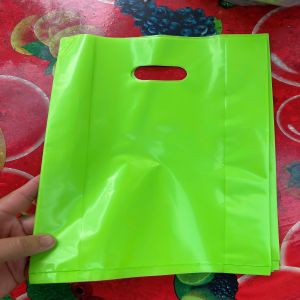 500g Túi Hột Xoài HD In HD Nhám Màu PE Bóng Dẻo | Túi Quai Xách Đóng Gói Hàng Đựng Thực Phẩm