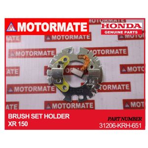 HONDA GENUINE PARTS BRUSH SET HOLDER XR 150 PART# 31206-KRH-651