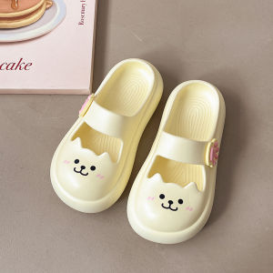 Free Shipping Nanbo WomenS Summer New Style Outdoor Cat-Themed Thick-Soled Non-Slip Closed-Toe Sandals