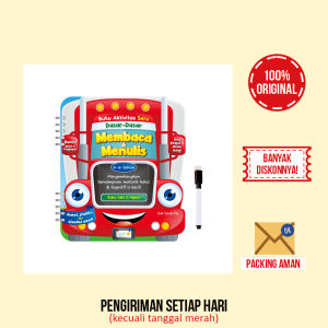 Buku Anak Wipe & Clean Buku Aktivitas Seru Dasar-Dasar Membaca & Menulis