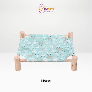 Cat Bed Cat Hammock Bed Cat Bed Cushions Washable Cat Hammock Elevated Wooden Hammock Cat Beds Pet House Cats Wooden Detachable Lounge Puppy Kitten Kucing Tilam