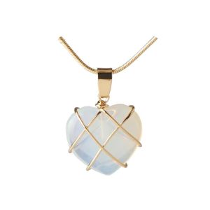 Heart Stone Crystal Kalung Barbie Diamond Castle Kalung Barbie Love