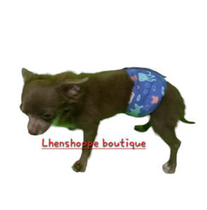 Pet Washable dog belly band for fur babies waterproof diapers assorted prints