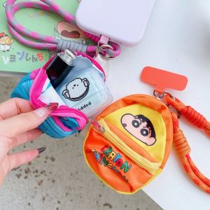 Crayon Shin-chan Coin Purse Cartoon Cute Key Bag Storage Bag School Bag Decoration Small Pendant Gift