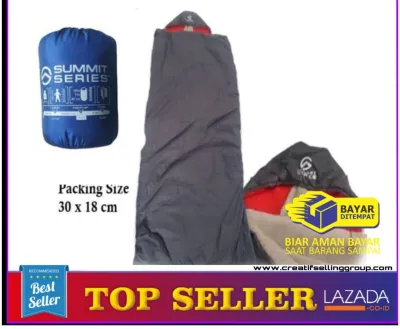 Sleeping Bag Bulu Kantong Tidur Selimut Tikar Camping Ultralight Lebih Hangat