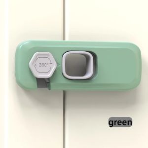 Child Proof Refrigerator Lock Cabinet Lock Anti Pinch Baby Safety Locks For Home Use Strong Hold