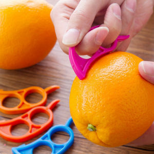 Cute Mouse Orange Peeler Open Orange Device Orange Orange Peeler Fruit Peel Artifact Kitchen Utility Gadgets