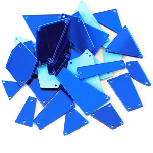 100PC irregular acrylic lenses suitable for sewing used for clothing decoration and DIY.