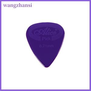 wangzhansi 10ชิ้นอลิซปิ๊กกีตาร์ไนลอนสีดำกันลื่นสำหรับอุปกรณ์กีตาร์อูคูเลเล่ไฟฟ้าอะคูสติก