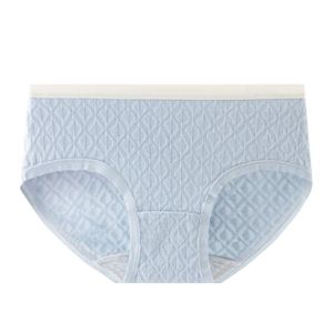 JJT Seamless Breathable Cotton Mid-Waist Womens Briefs Comfortable and Non-Scratchy