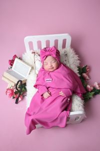 BAJU GAMIS POLOS PAKAIAN ANAK BAYI ZHAVIRA BAHAN JERSEY PREMIUM MURAH BISA COD