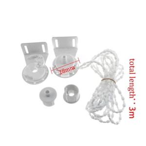 28/38mm Roller Blind Bead Chain Cluth Bracket Curtain Long Bead Chain 1Set COD