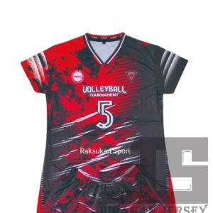 Setelan dan atasan jersey Bola voli wanita 6200 Fullprinting sublimation size S M L XL XXL XXXL