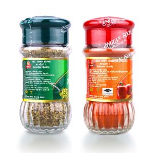 ง่วนสูน "คู่หูพิซซ่า" ออริกาโน่ 10g + ปาปริก้า 45g Oregano and Ground Paprika สำหรับ ปรุง ผัด หมัก โรย ตกแต่งอาหาร