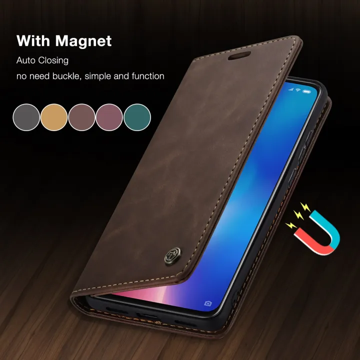 PU%20%5B2%20slot%20card%5D%20Foldable%20split%20book%20%5Bfunctional%20bracket%5D%20Xiaomi%20Mi9%20Mi9T%20Classic%20magnet%20wallet%20Suitable%20for%20Redmi%20Luxury%20flip%20cover%20protective%20case%20K20%20Note%208%2010%20CC9%20Pro%20-%20Image%202