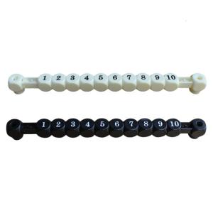 2Pcs Plastic Football Scoring Counters 10 Numbers Scoring Score Counter Indicator Table Football Scoreboard Accessory