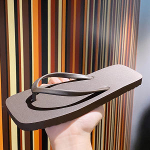 WomenS Summer Flip-Flops New Solid Color Travel Non-Slip Soft Sole CoupleS Outdoor Beach Shoes For Men