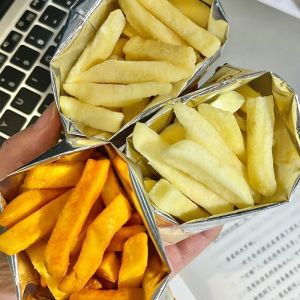 Potato fries 250g freshly cut fries crispy and original sliced potato fries family students dormitory office food