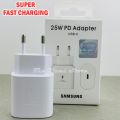 Samsung ADAPTOR Fast Charging 25 Watt USB C To C Original For Samsung Galaxy M14 4G, M15, M22, M23, M31s, M32, M33, M34 5G, M35, M51, M52 5G, M53, M54, M62, Note10, Note 10 5G, Note 10 Lite, Note 20, Note 20 5G, Note20 Ultra 5G, S21 5G , S21+ 5G , S20 FE. 