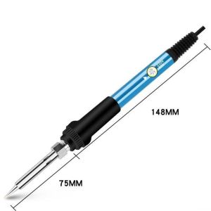 OWNNEW Công suất 60W Mỏ hàn điện Làm  nhanh Nhiệt độ có thể điều chỉnh Bút hàn điện áp điều chỉnh được Di động Đầu thay thế được Bút hàn điện