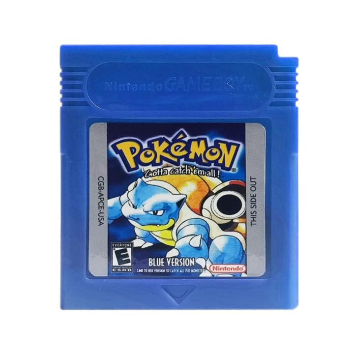 Pokemon phiên bản màu Đỏ thẻ màu Xanh pha lê vàng xanh đỏ Xám Vàng ...