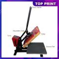 CUYI Heat Press Machine A4 15x15 Inches Heavy Duty Red Heatpress machine. 