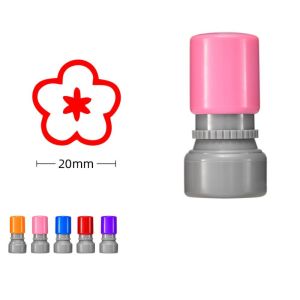 DHCRP Students Rewards Rewards Flower Stamp DIY Drawing Toy Self Inking Teacher Review Stamp Pocket Encouraging Star Grading Stamp Teacher