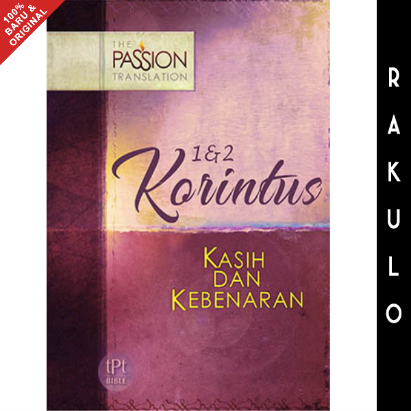 Alkitab The Passion Translation Buku 1 & 2 Korintus Brian Simmons ...