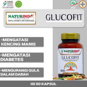 Glucofit obat herbal diabetes kencing manis gula darah tinggi