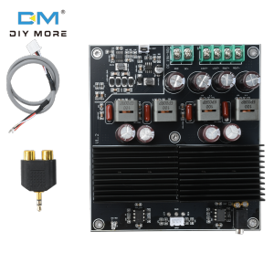 Diymore Dc 19-50V Stereo kênh đôi bảng Khuếch đại 600W + 600W Hifi Dual Core tpa3255 mô-đun khuếch đại