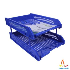 Kệ 3 tầng đựng tài liệu để bàn văn phòng Xukiva 182.3 giúp hồ sơ gọn gàng THIỆN PHƯỚC