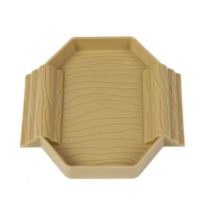 Compacts bò sát tắm và khay cho ăn mịn dễ dàng maintenances bò sát bồn nước với dốc thiết kế cho thú cưng nhỏ