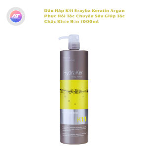 Dầu Gội K12 Xả K16 Hấp K11 Erayba HydraKer Keratin Argan Phục Hồi Chuyên Sâu Dưỡng Tóc Chắc Khỏe