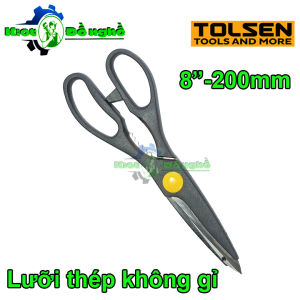 Kéo làm bếp TOLSEN 30045 - Kéo cắt thức ăn trong gia đình - KIOT ĐỒ NGHỀ