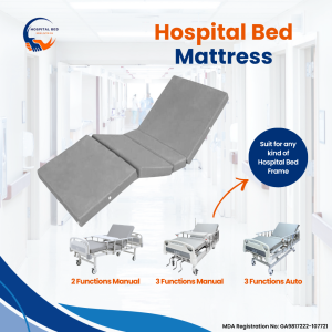 [Ready Stock] Hospital Grade Firm Mattress 8cm & 10cm Thick Mattress Nursing Bed - MDA Approved