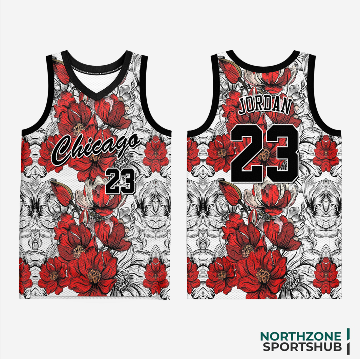 Floral discount nba jersey