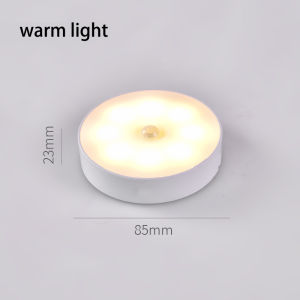 Motion Sensor Light Wireless LEDNightLight USB Bedroom Lamp Room Decor Cabient Light Detector Stairs Hallway Closet