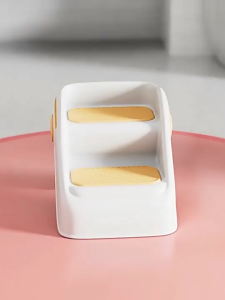 Chống trượt trẻ em Ghế kê chân đi vệ sinh thiết kế có thể gập lại 2 tầng ghế đi vệ sinh đôi cấp trẻ em Ghế kê chân đi vệ sinh dễ dàng mang theo cho trẻ mới biết đi