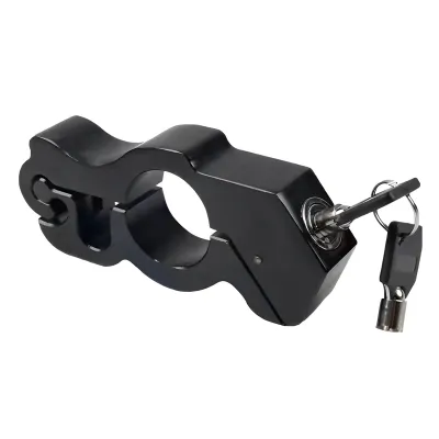 Motorcycle anti-theft handlebar throttle lock motorcycle accessories anti-theft protection motorcycle bicycle universal handle safety lock