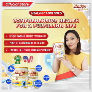 Healyn Canxi Gold Original milk 400g -  Relieve joint pain prevent osteoporosis sleep well