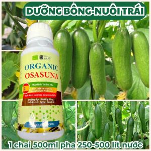 Phân Bón Lá Hữu Cơ Sinh Học ORGANIC OSASUNA – TINH CHẤT TẢO NÂU TÂY BAN NHA ra rễ – Dày lá – Giữ hoa – Nuôi trái – Chống Sốc - Chống Rụng Bông Trái Non