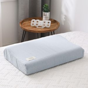 FEELINGS 1PC 30x50cm Latex Pillowcase Comfortable Washable Memory Pillow Cover Fashion Cotton Pillow Cover Case For Home Bedroom Sleeping