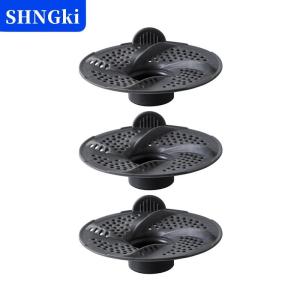 SHNGki Bồn tắm cống tóc Catcher bồn tắm tóc Catcher cống bảo vệ lọc vòi hoa sen tóc cống Catcher lọc 3 cái