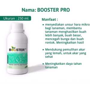 Pupuk Booster PRO Pupuk Mempercepat Pembuahan Tanaman 250ml