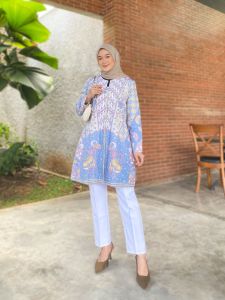 TUNIK Batik Terbaru Motif Soft Kekinian Casual Modern Best Top Seller / COD BAYAR DITEMPAT / pakaian wanita / Batik kantor / Batik Soft / batik Primis / Seragam Batik wanita / Gratis ongkir / Diskon / Motif salur / Recomended /Bahan berkualitas/Murah 2024