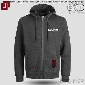 New!!! Zipper Hudy Sweater Bertudung Resleting Warna Nevy Size M L XL XXL