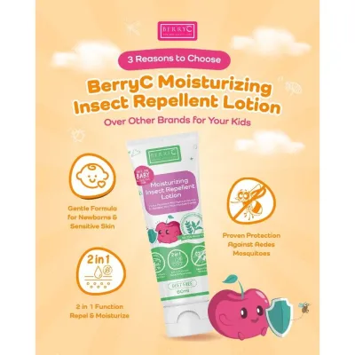 Buds Baby Mozzie Clear Spray 100ml / BerryC Insect Repellent Spray 40ml x 3 /330ml/ lotion80ml