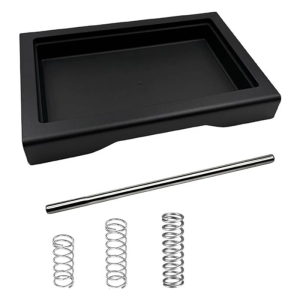 Stainless Steel Tube And Spring Kit With Low Profile Drip Tray For Espresso Machine Coffee Maker Replacement Accessories